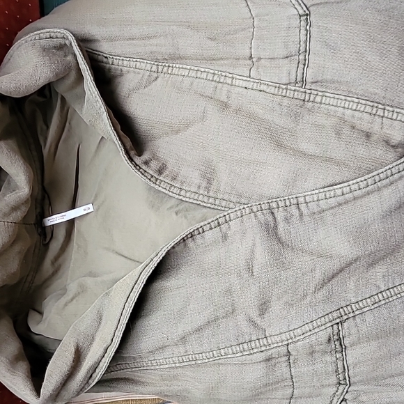 Free People Khaki Jacket - Picture 2 of 2